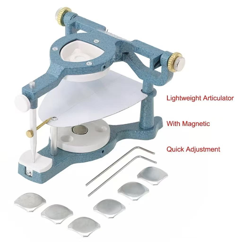 Dental Magnetic Articulator Laboratory Instrument Adjustable Denture ...