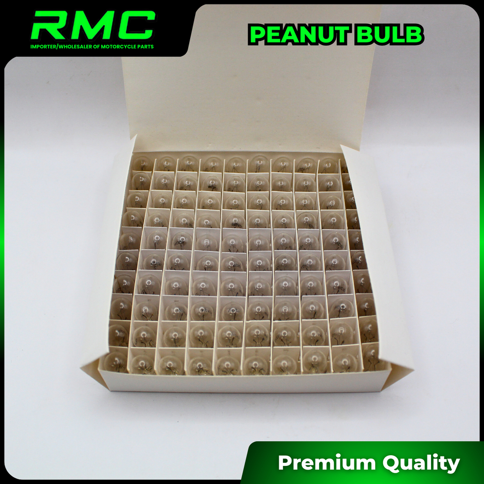 PEANUT BULB UNIVERSALFOR MOTORCYCLE (SOLD PER PIECE OR BOX OF 100PCS ...
