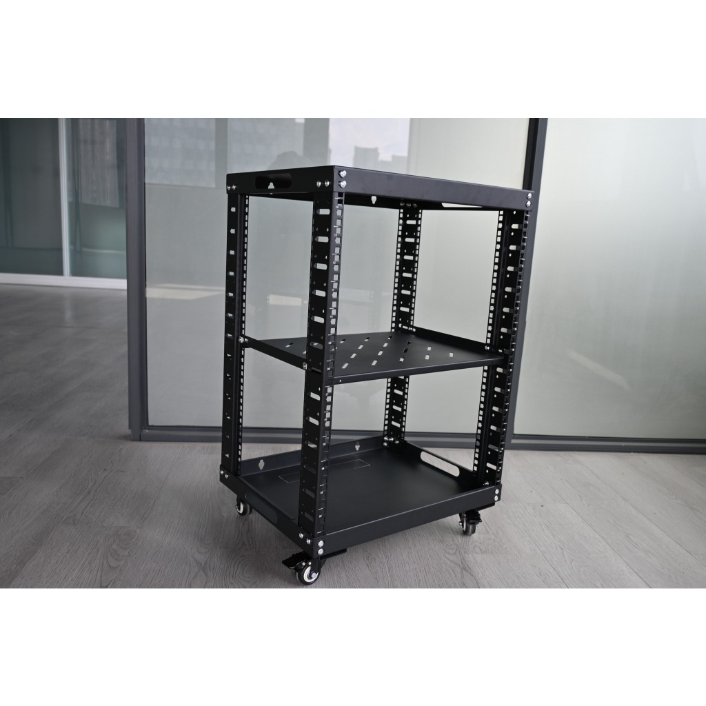 12U SIMPLE OPEN CABINET (DISASSEMBLE) DATA SERVER RACK | Shopee Philippines
