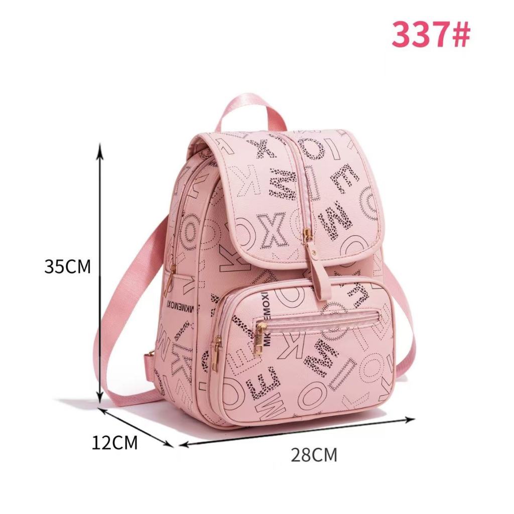 JYJT BAG#337 KOREAN FASHION LEATHER 13INHCES SCHOOL BACKPACK FOR WOMEN