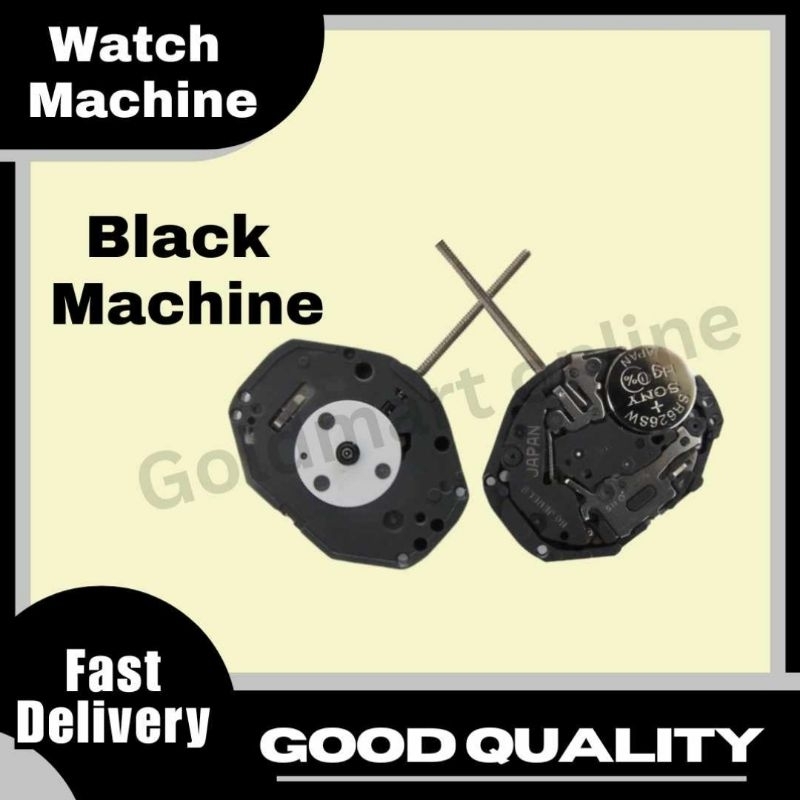 ***BLACK MACHINE FOR QUARTZ WATCH. Easy to change your old machine ( D ...