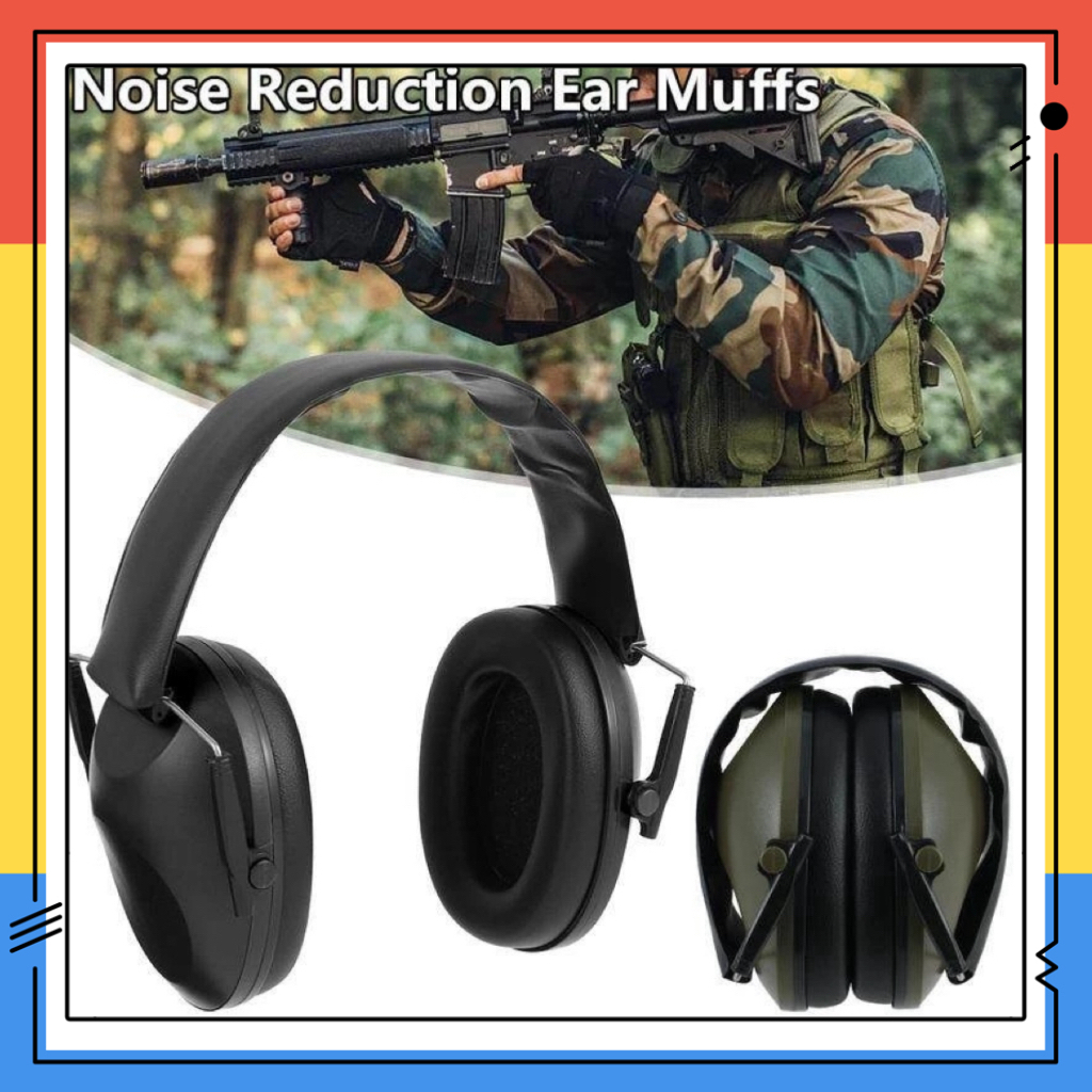 Noise Reduction Ear Muff Earmuff Hearing Protection for Industry Sports ...