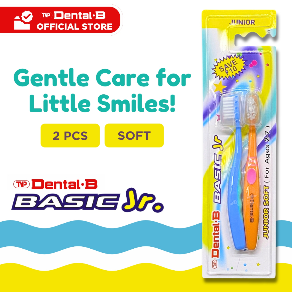 TVP Dental B Basic Junior Twin toothbrush - 2-7 years old | Shopee ...