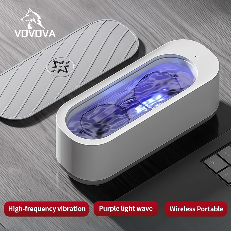 VOVOVA High Frequency Ultrasonic Cleaner Rechargeable Jewelry Watch ...