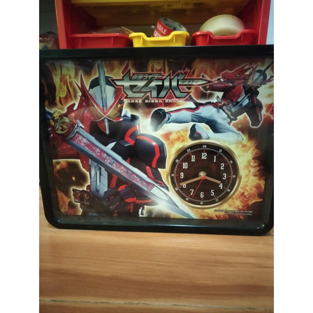 KAMEN RIDER WALL CLOCK For Your Collection Display Japan | Shopee ...