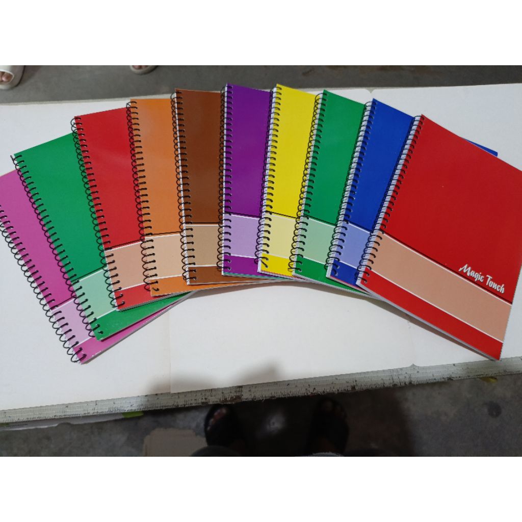 Spiral notebook A5 80leaves 10pcs/ream | Shopee Philippines