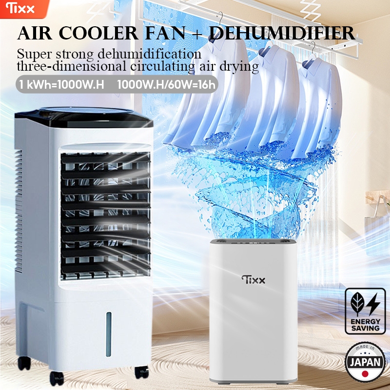 Tixx Air Cooler With wheels Remote Control
