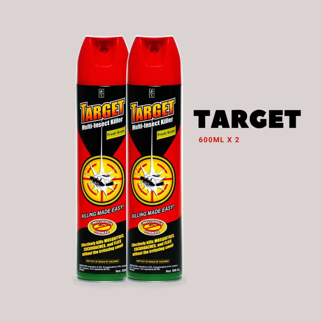 Target INSECT KILLER X2 BUNDLE 600ML | Shopee Philippines
