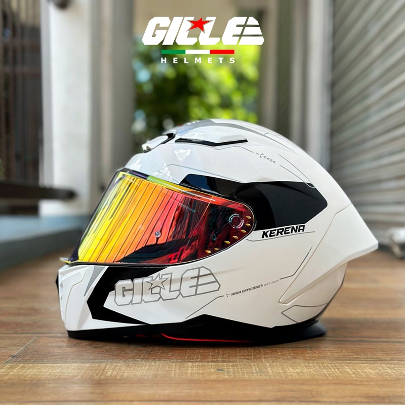 GILLE FF007 KERENA Full Face Helmet Revo Single visor for Motorcycle ...