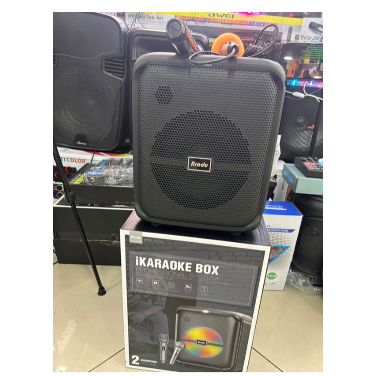 BRODU BTS-1739/BTS-1740/BTS-1783 RGB Bluetooth Outdoor Boombox Radios ...
