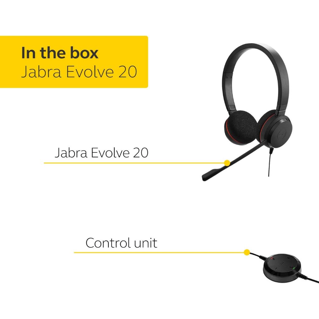 JABRA EVOLVE 20 | BRANDNEW |NEW VERSION | Shopee Philippines