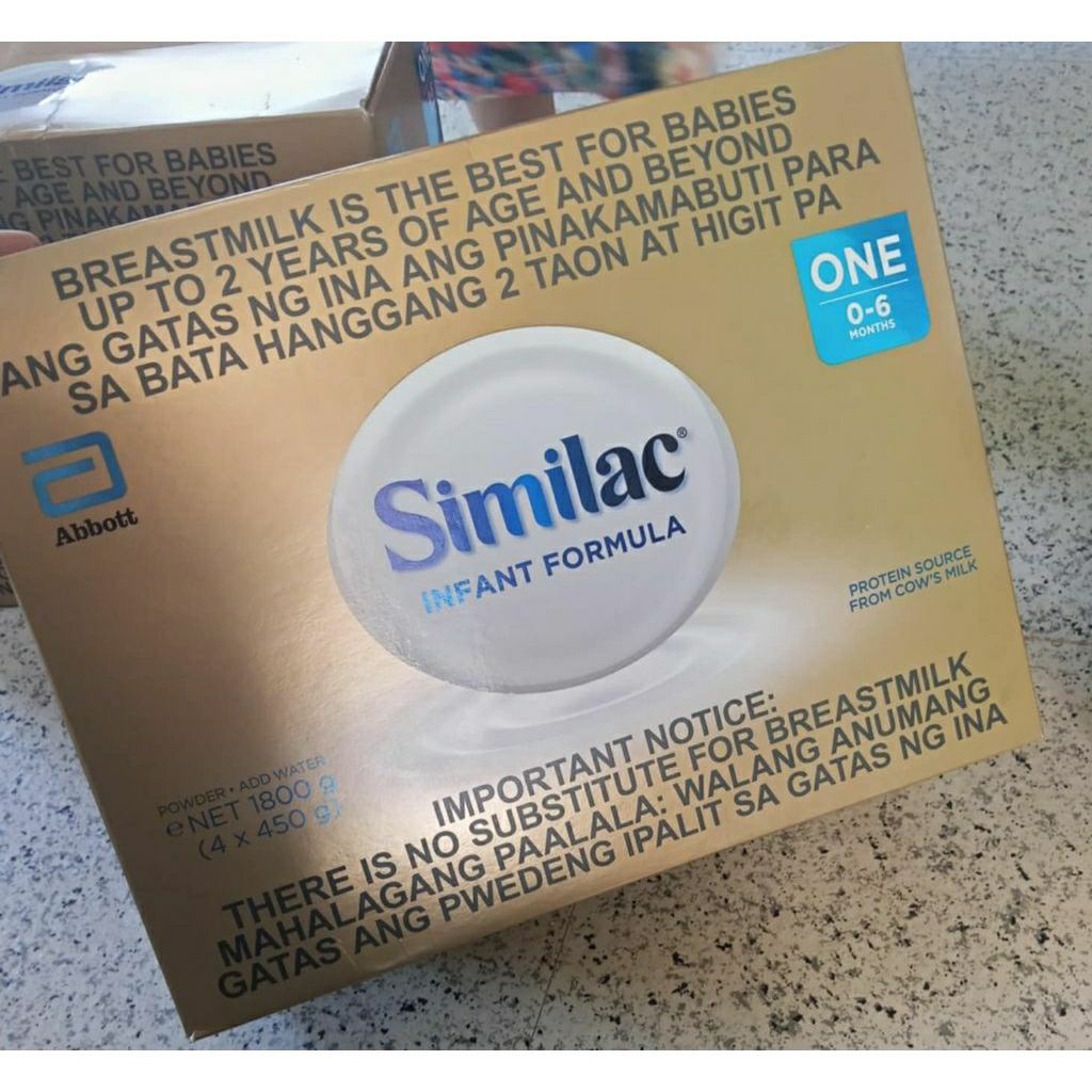 Similac HMO One 0-6months 1.8kg | Shopee Philippines