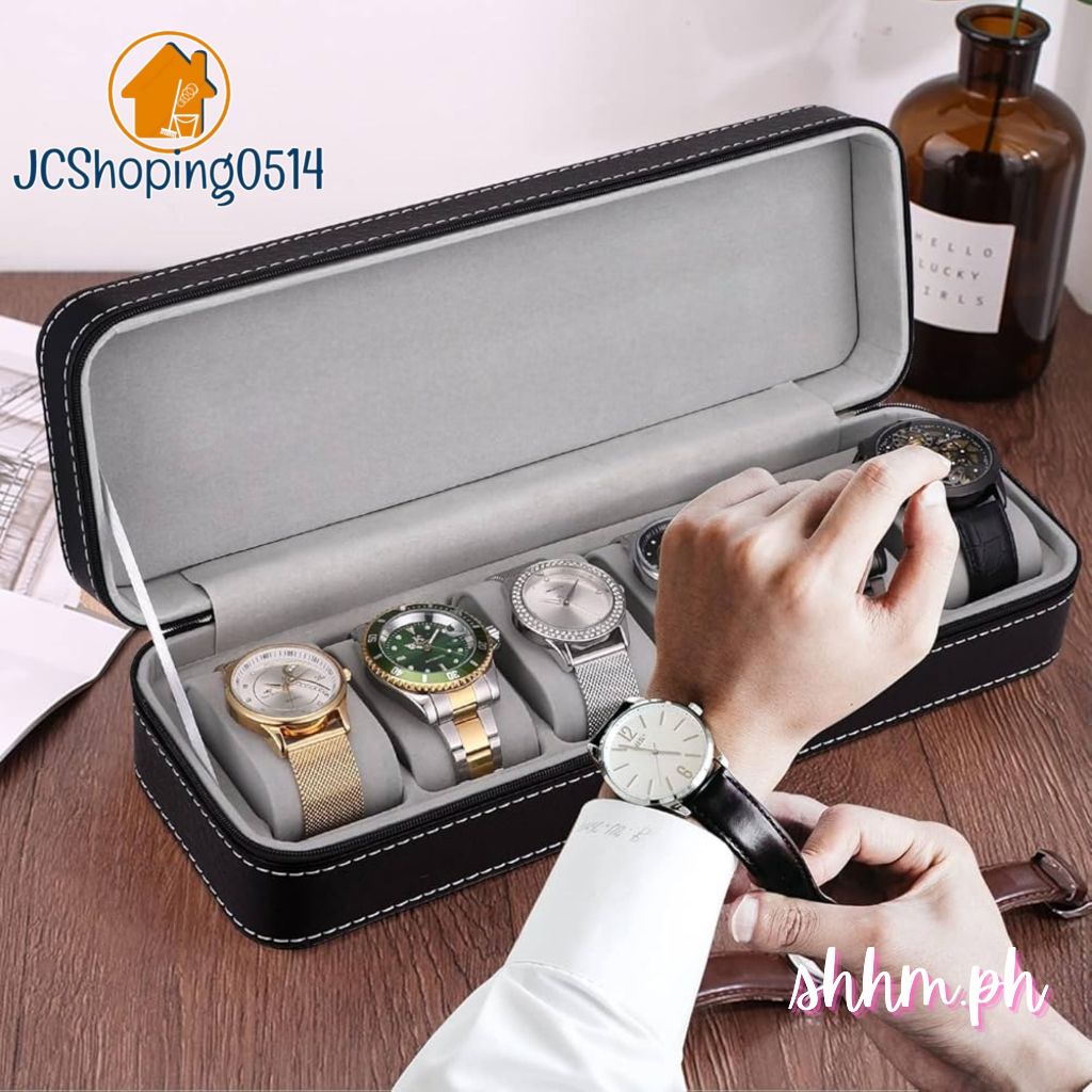 SHHM.PH 6/10/12 Slot Watch Box Organizer Display Delicate Luxury Case ...