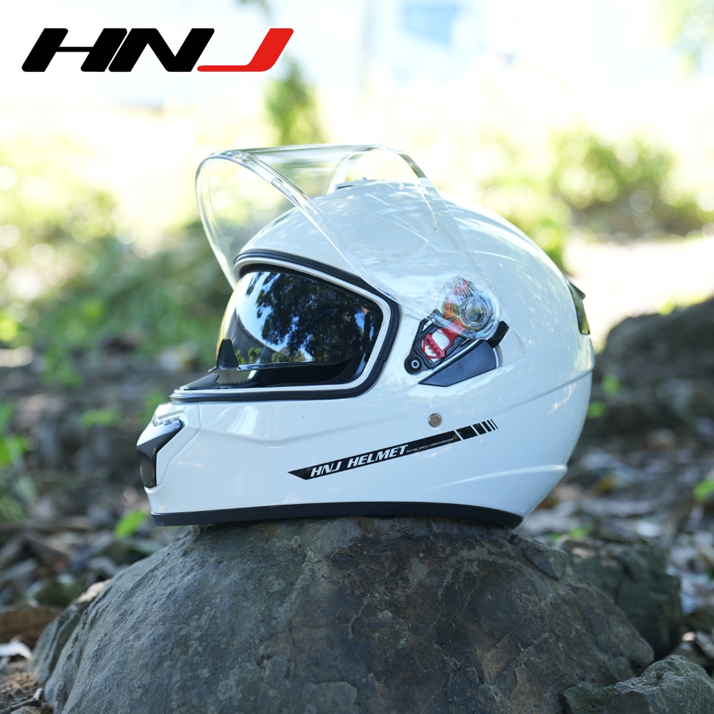 HNJ full face helmet for motorcycle dual visor helmet for women man ...