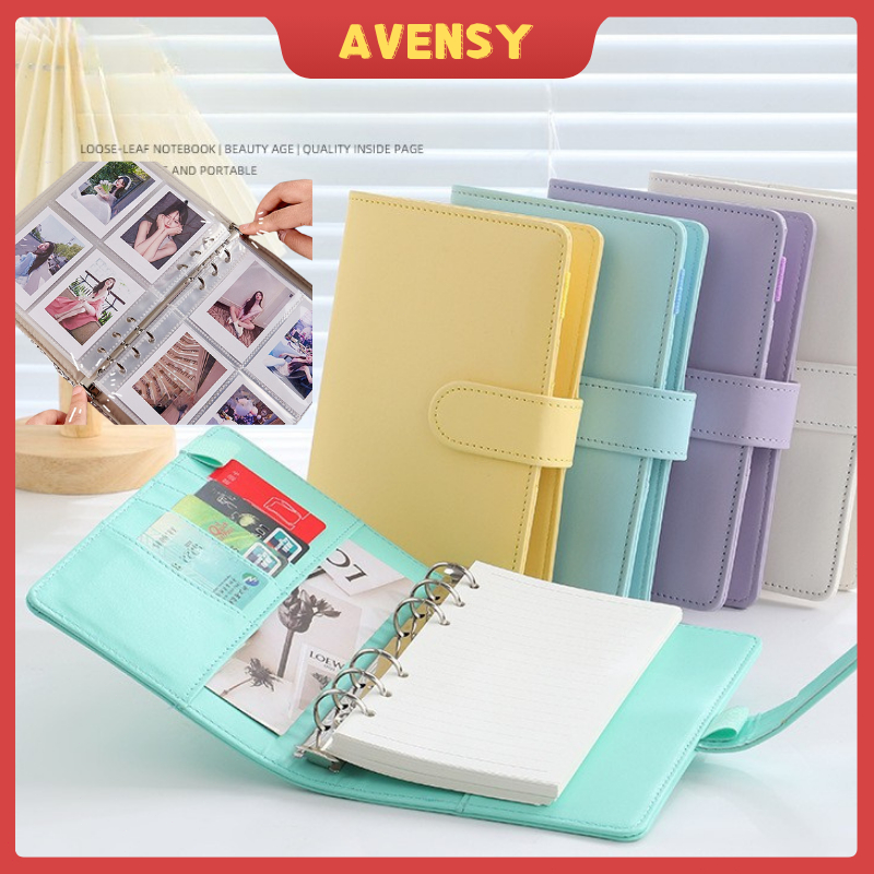 A5/A6 6-hole Album Macaron Notebook Ins Creative Loose leaf Handbook ...