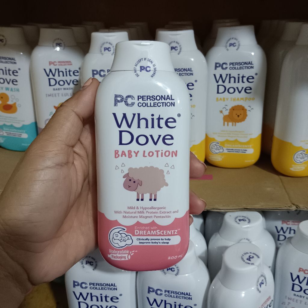 Personal Collection White Dove Baby Wash, Shampoo, Lotion 500ml