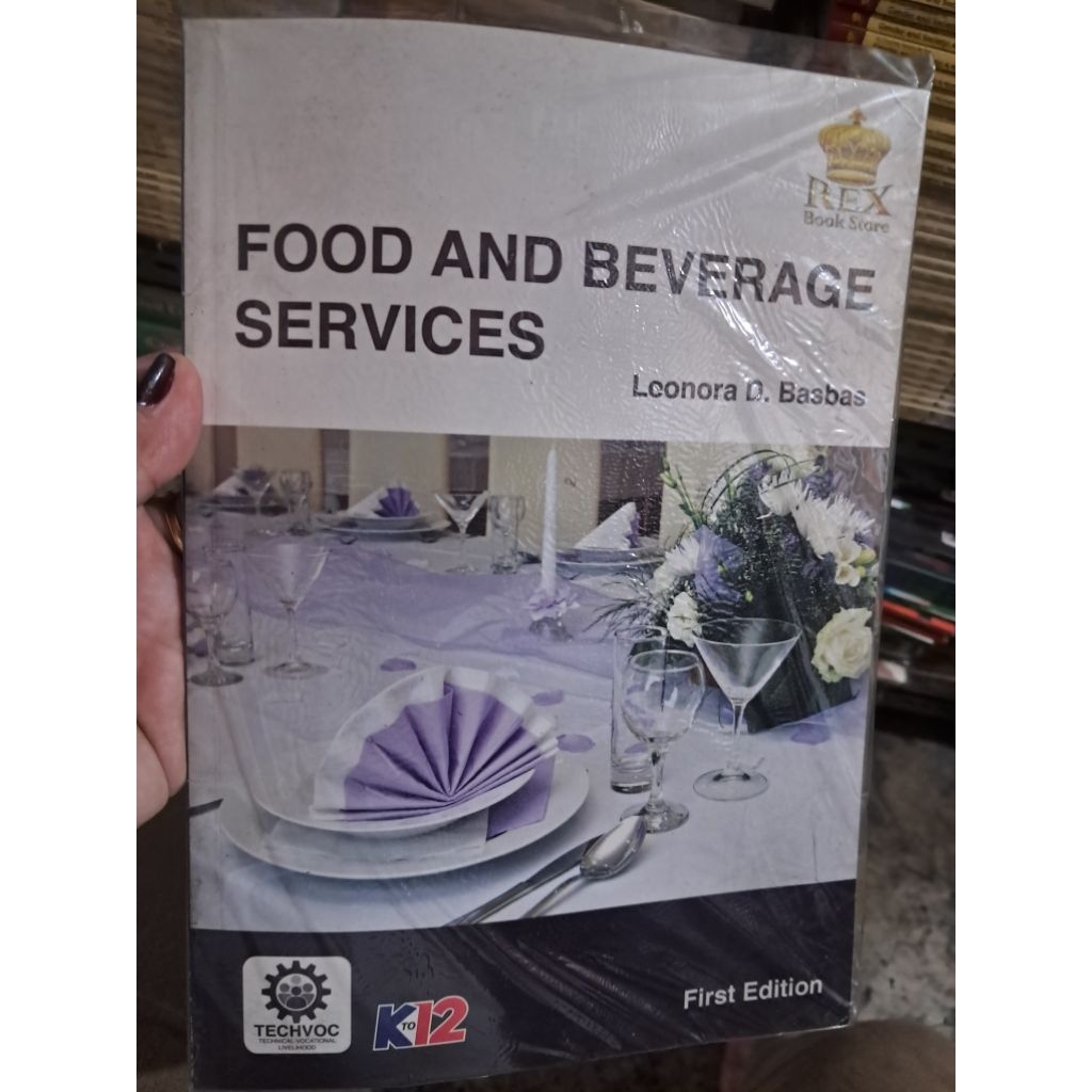 Food and Beverages Books Tesda NC2 Assorted Publishing Brandnew ...