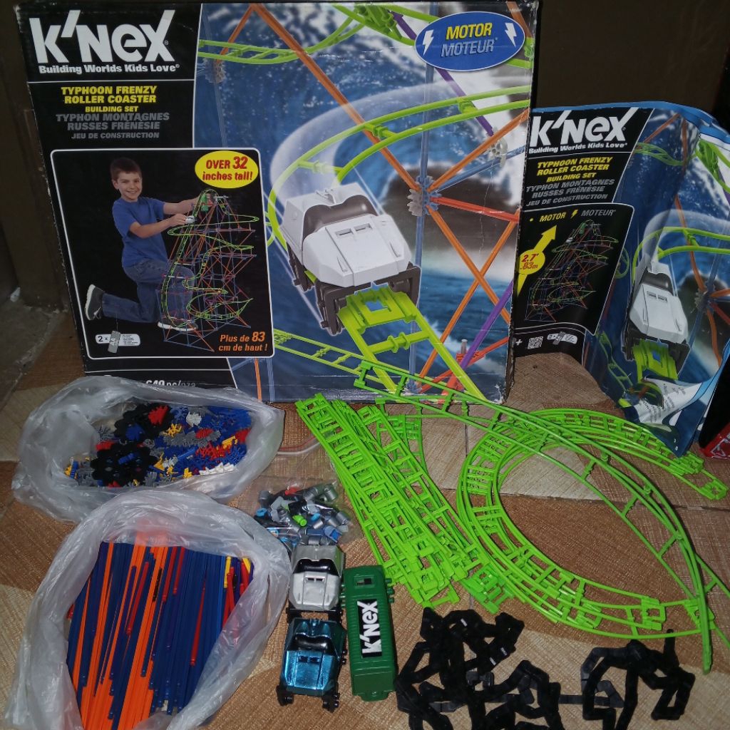 Buy Basic Fun K'Nex Thrill Rides 3-in-1 Classic Amusement Park Building Set (17035) From £57.99