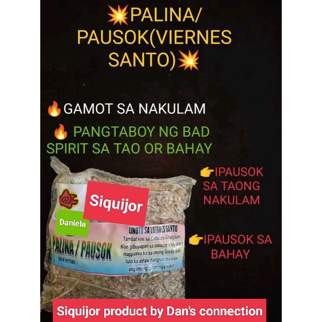 Pausok Traditional Cleansing Siquijor Remedy for Kinulam & Bad Spirit ...