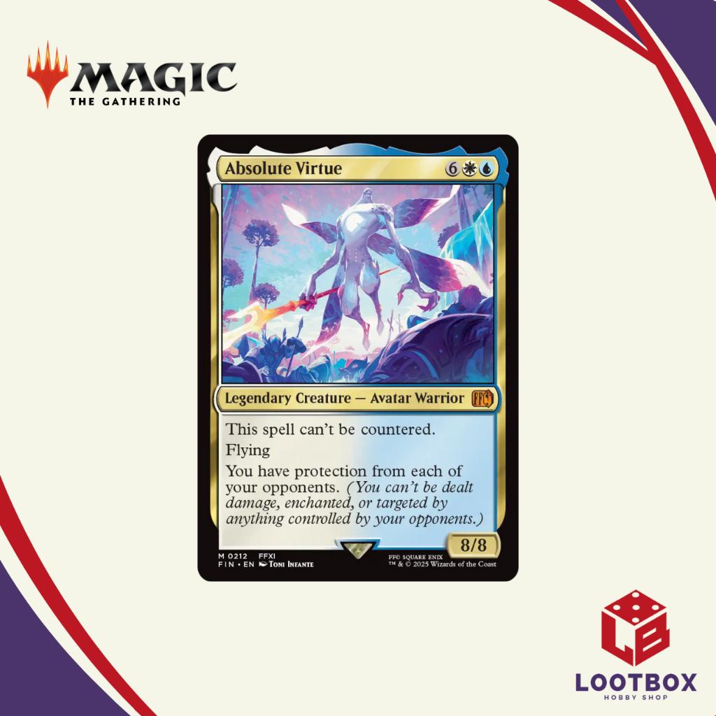 Magic the Gathering: Absolute Virtue (Mythic Rare) - Final Fantasy ...