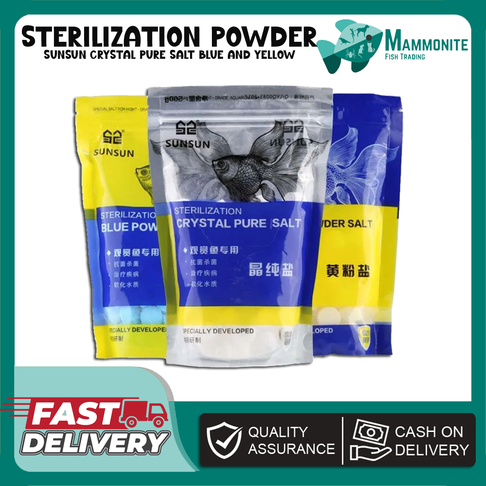 Sunsun Sterilization Blue Powder Yellow Powder Crystal Pure Salt ...