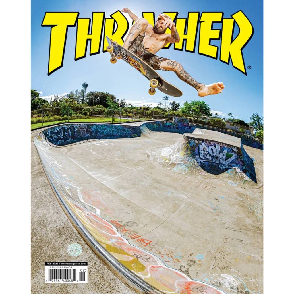 THRASHER MAGAZINE FEBRUARY 2025 GREYSON FLETCHER COVER | Shopee Philippines