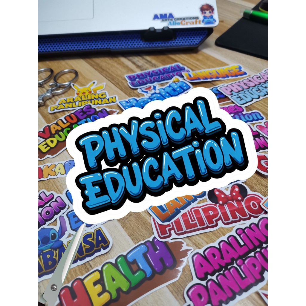 subject name sticker (per piece) | Shopee Philippines