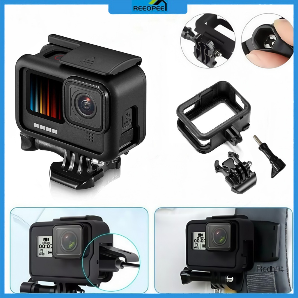 GoPro Hero 5/6/7/8/9/10/11/12/13 Border Protective Shell Case ...