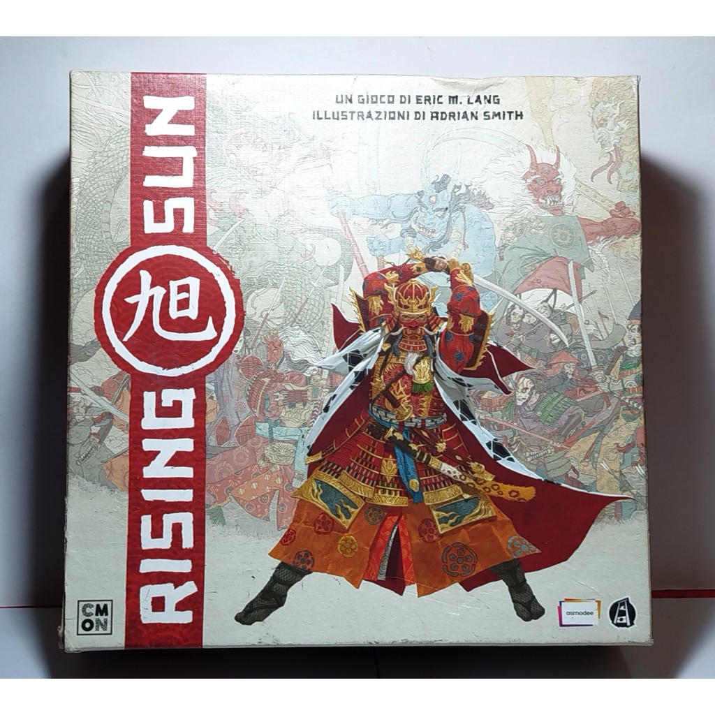 CMON Rising Sun in Italian Language Preloved Boardgame Table top game ...