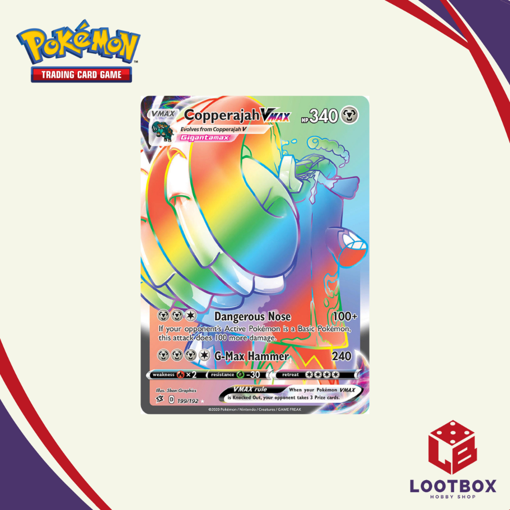 Pokemon Card Game: Copperajah VMAX (Secret Rare) - Rebel Clash | Shopee  Philippines