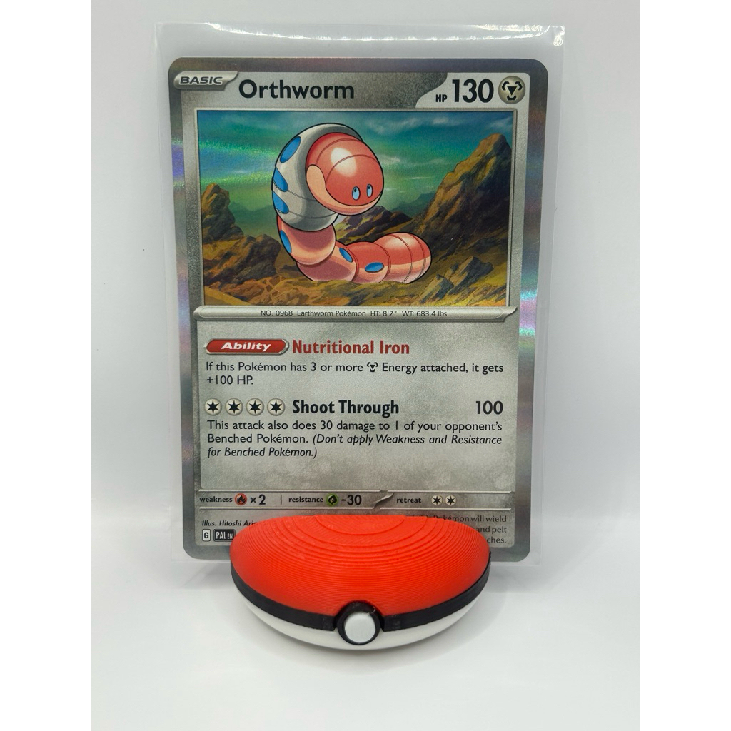 Pokemon TCG: Orthworm - 151/193 - SV02: Paldea Evolved | Shopee Philippines