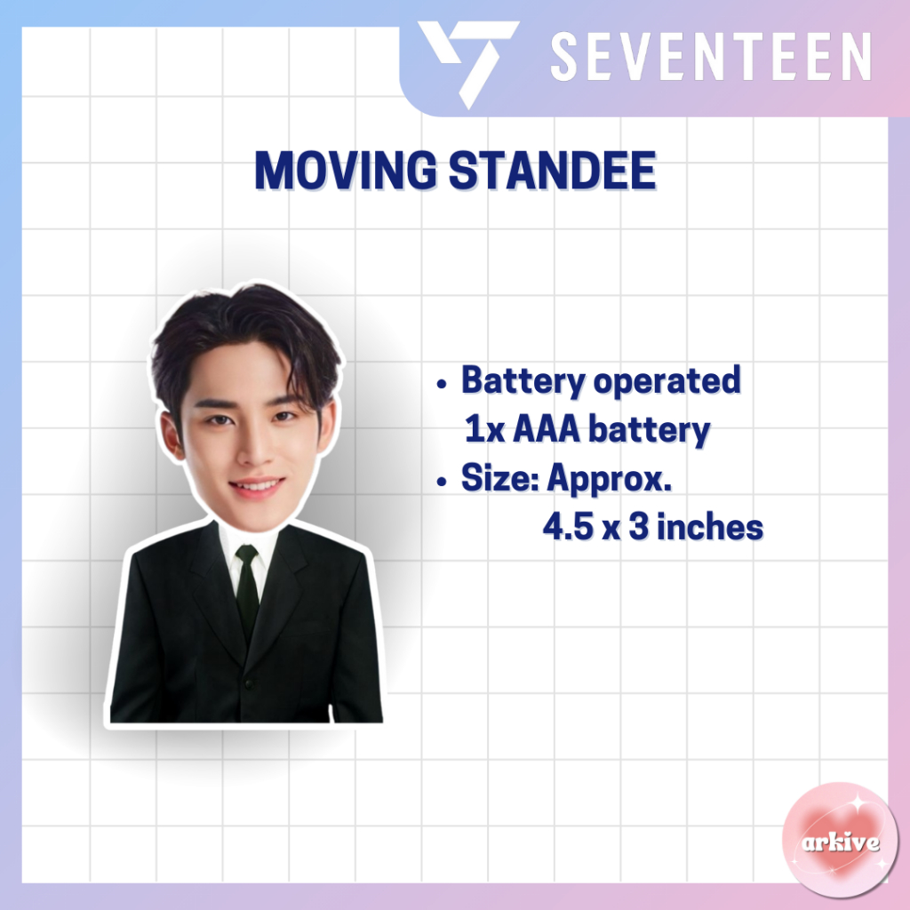 SEVENTEEN Moving Standee Shaking Head Table Decor | Shopee Philippines