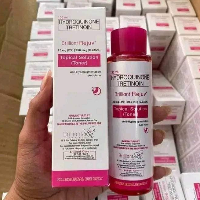 RDC BRILLIANT SKIN REJUVENATING TONER 60ml | 135ml | Shopee Philippines