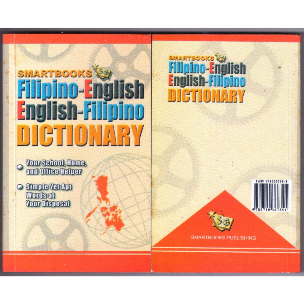 FILIPINO ENGLISH, ENGLISH FILIPINO DICTIONARY Shopee Philippines