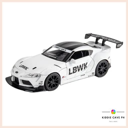 Toyota Supra LBWK Die-Cast Toy Scale 1:22 1/22 Die-cast Model Kids Toy ...