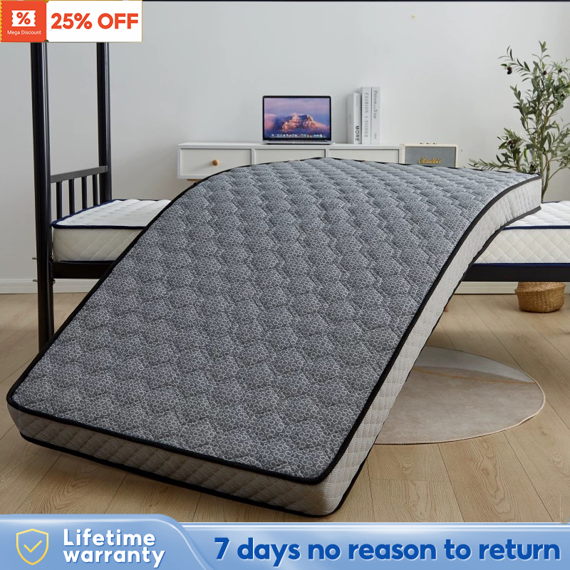 【6/10cm】 Latex Mattress Single/Double/Queen/King Thickened Foldable