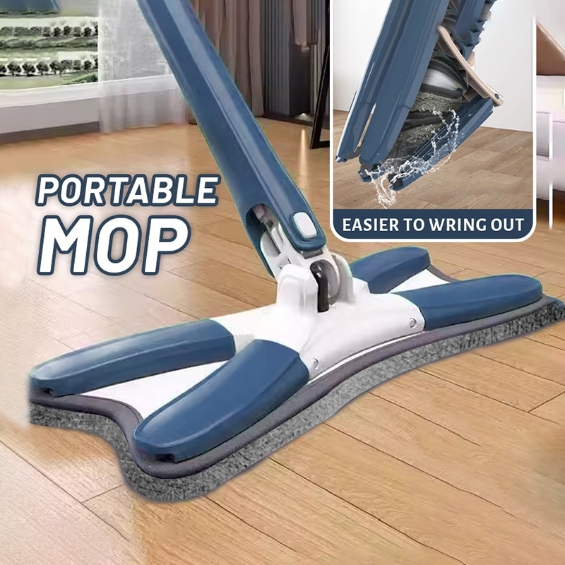 Mop Wash Rotating Mop Flat Mop Hand-free Wash Household Cleaning Tools ...