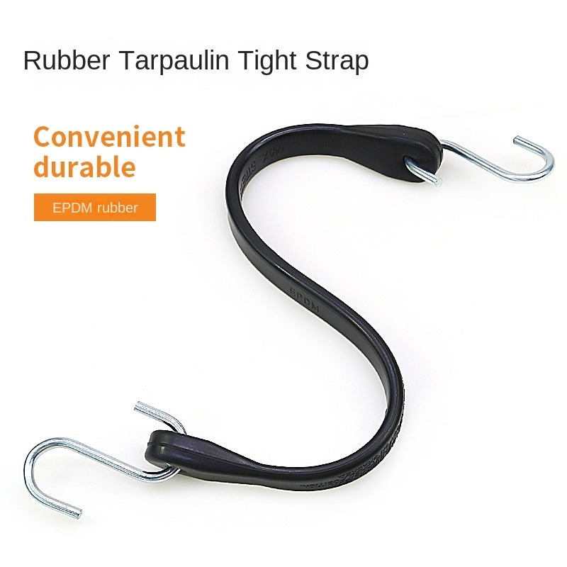 Rubber Elastic Rope Strapping Motorcycle Cargo Strapping Outdoor ...