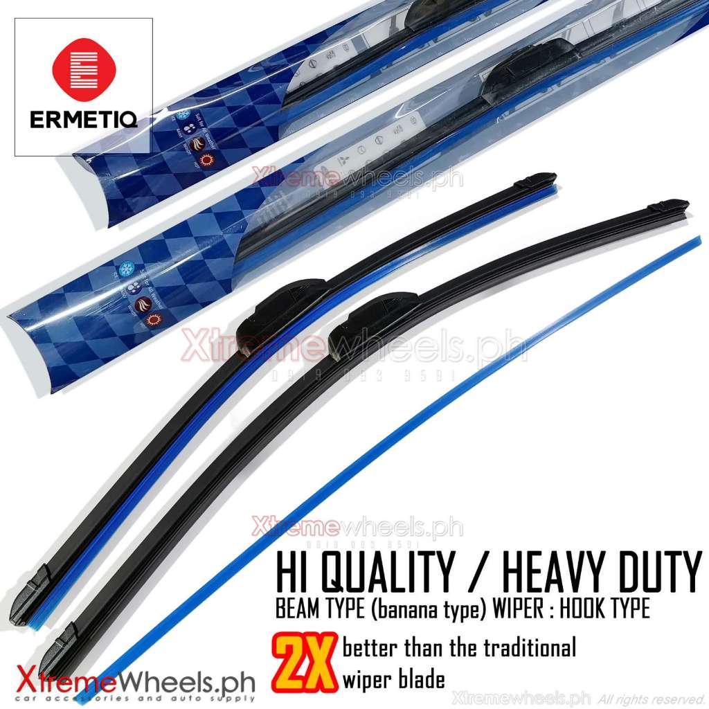 TOYOTA VIOS 2000-2026 (24/14) 2pcs THICK AERODYNAMIC HEAVY DUTY