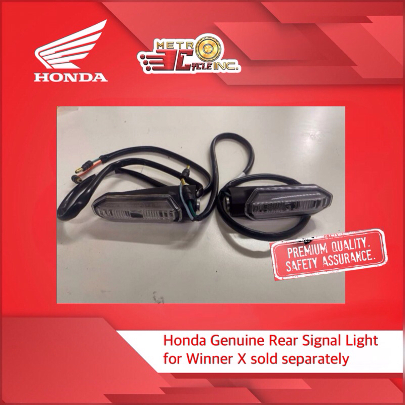 Honda Genuine Rear Signal Light for Winner X sold separately | Shopee ...