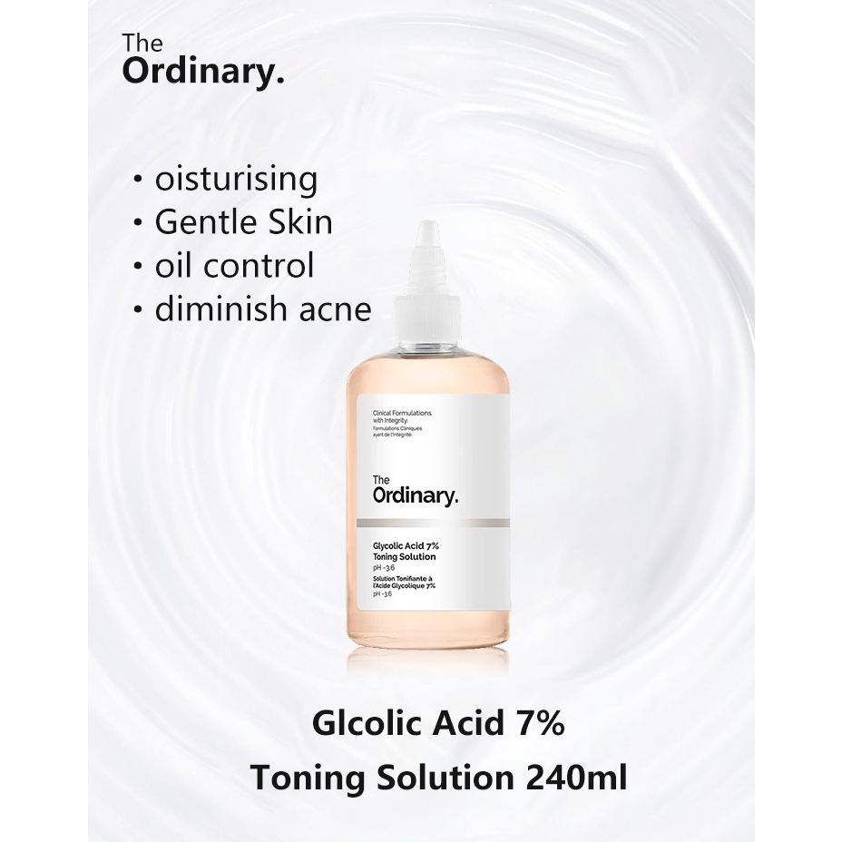 The Ordinary Glycolic Acid 7 Toning Solution Acne And Pimple Dark Spot
