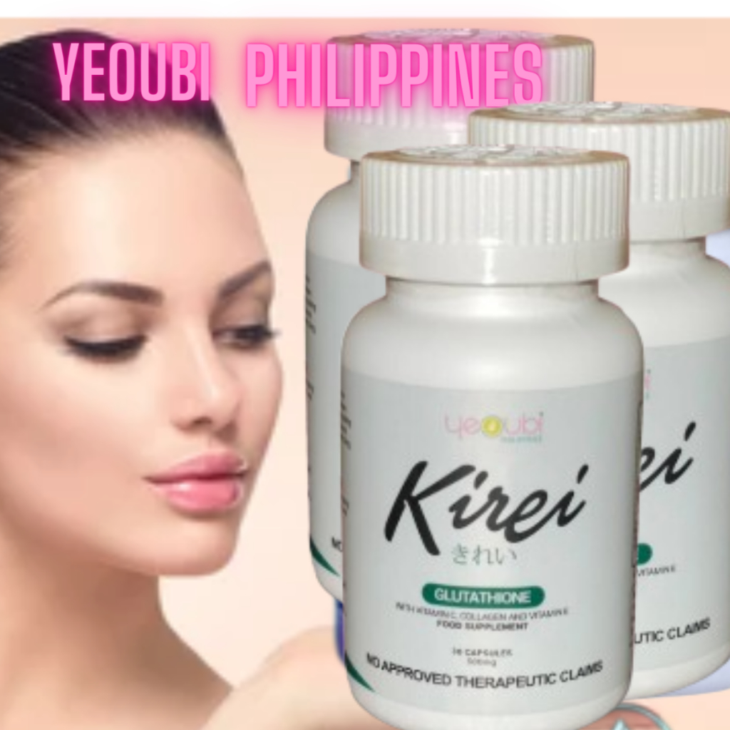 Kirei Glutathione whitening capsules yeoubi Enhance whitening