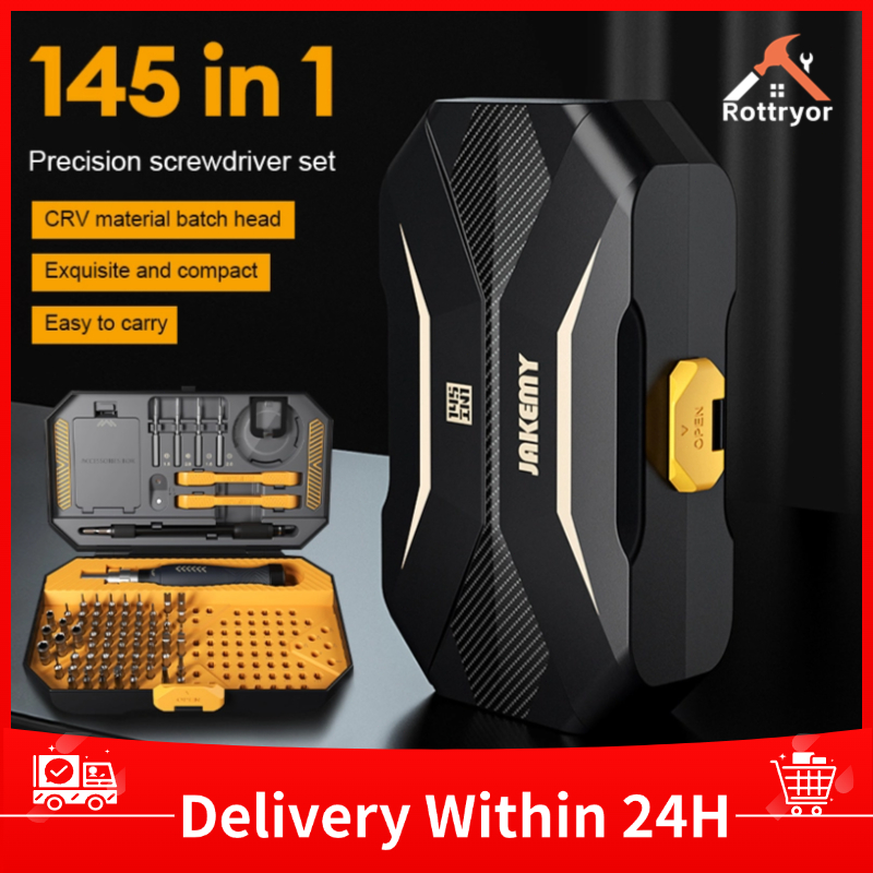 145 In 1 Household Tools Set Screwdriver Computer Pc Phone Home Repair ...