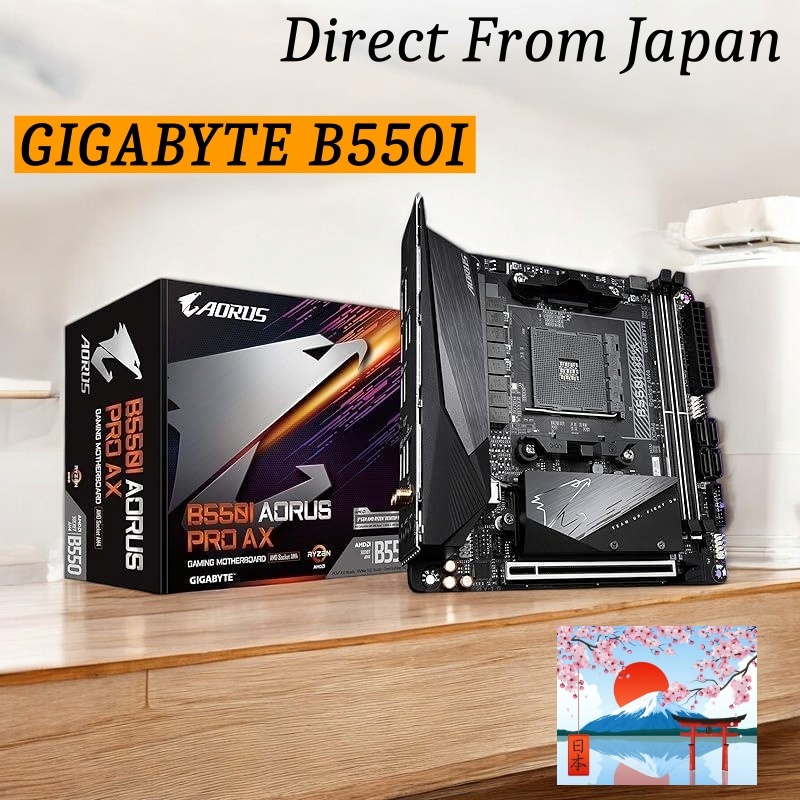 GIGABYTE B550I AORUS PRO AX Rev.1.x Motherboard MiniITX [with AMD B550 ...