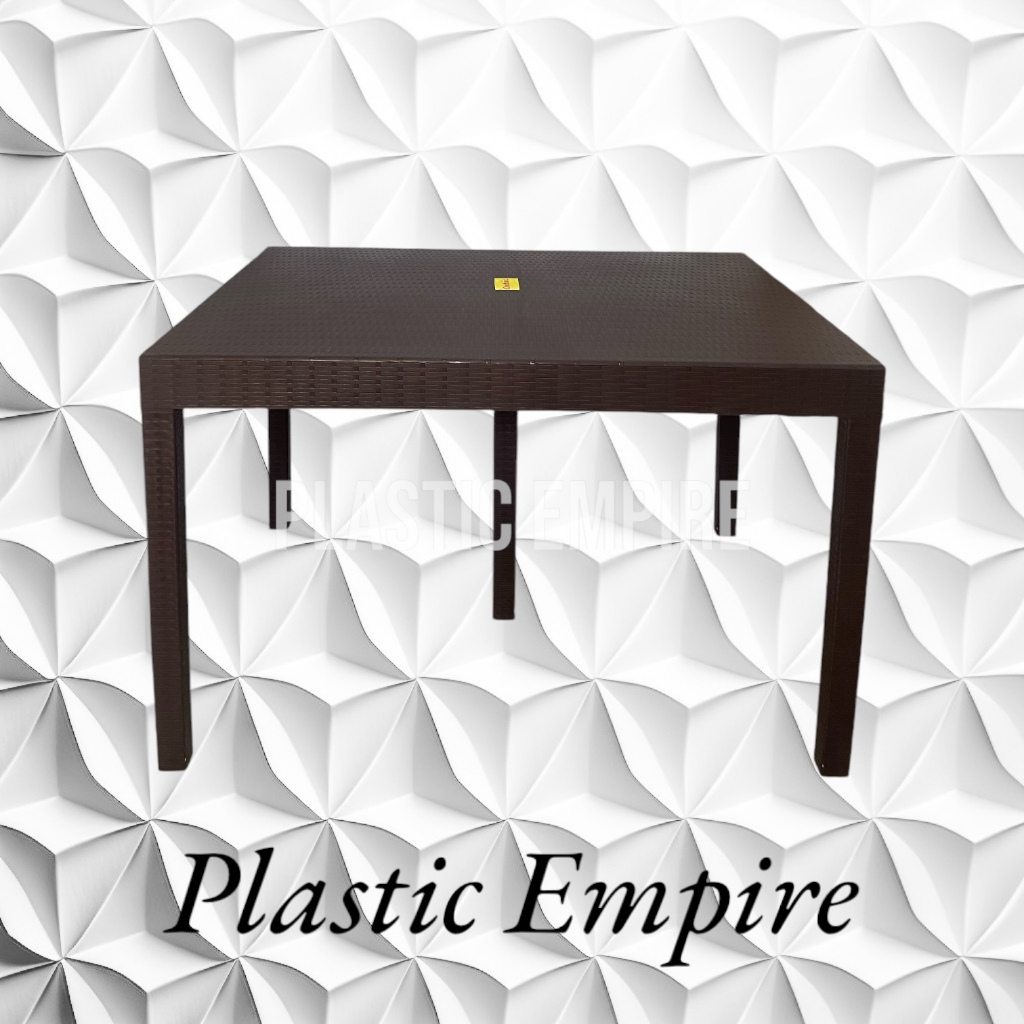 Centrix High Quality Durable Rattan Table With Rattan Surface 6-Seater ...