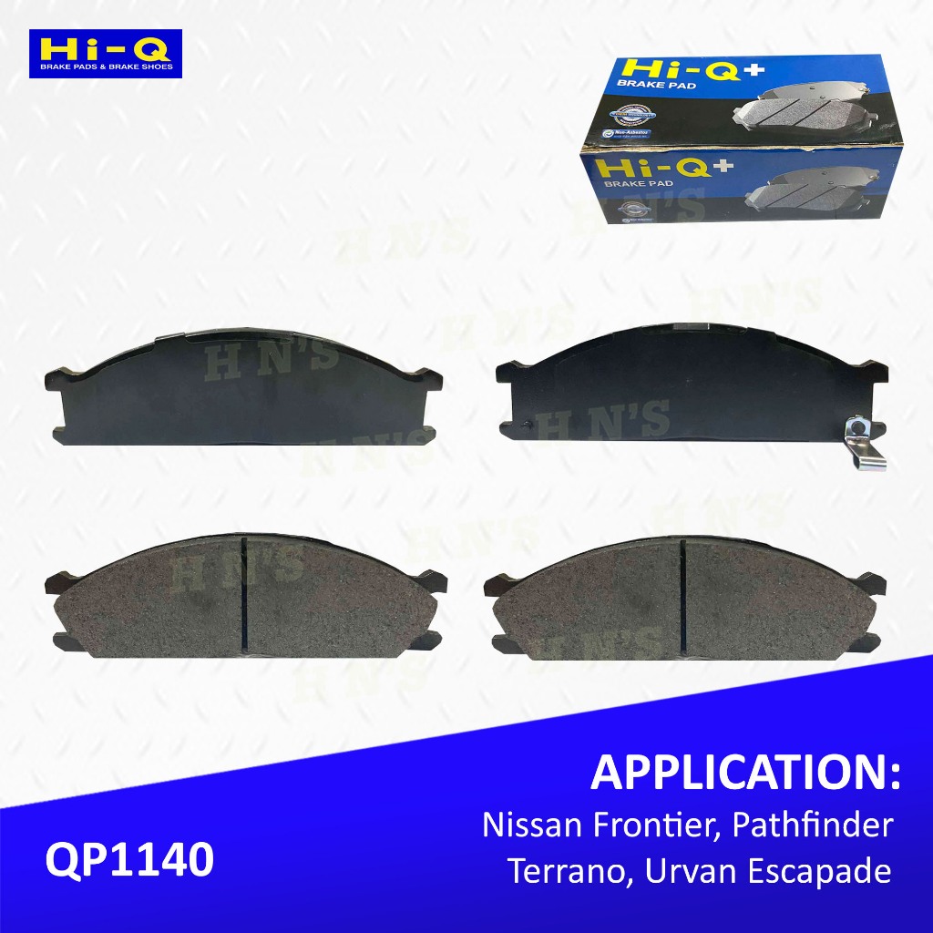 HI-Q+ Brake Pads FRONT for Nissan Frontier 4x2 4x4 Pathfinder, Terrano ...