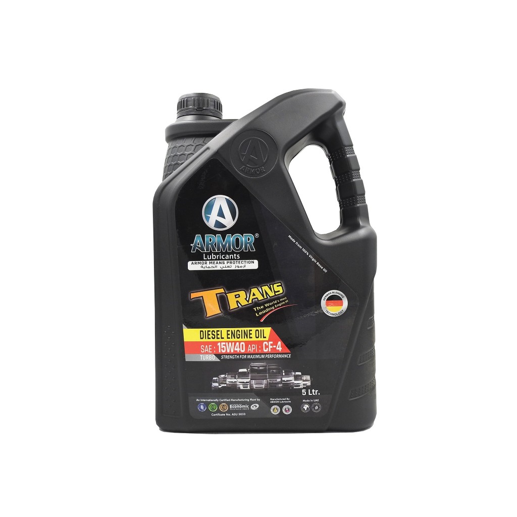 Armor Trans API CF-4 / ACEA E9 15W40 Multigrade Diesel Engine Oil (5 ...