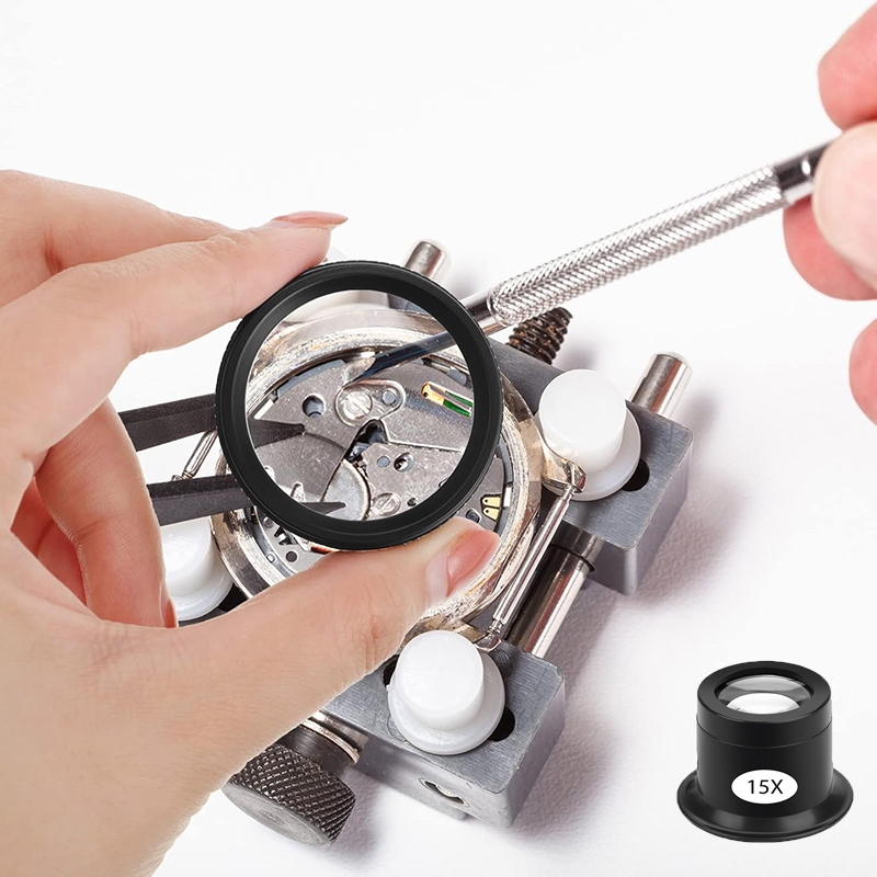 4Pcs Eye Loupe Jewelers Loupe Magnifier Watchmaker Loupe Eye Loop ...