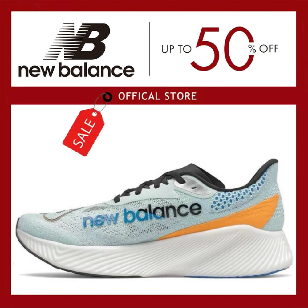 100 Original NB FuelCell RC ELITE M CO2 Blue Unisex Sneakers Running