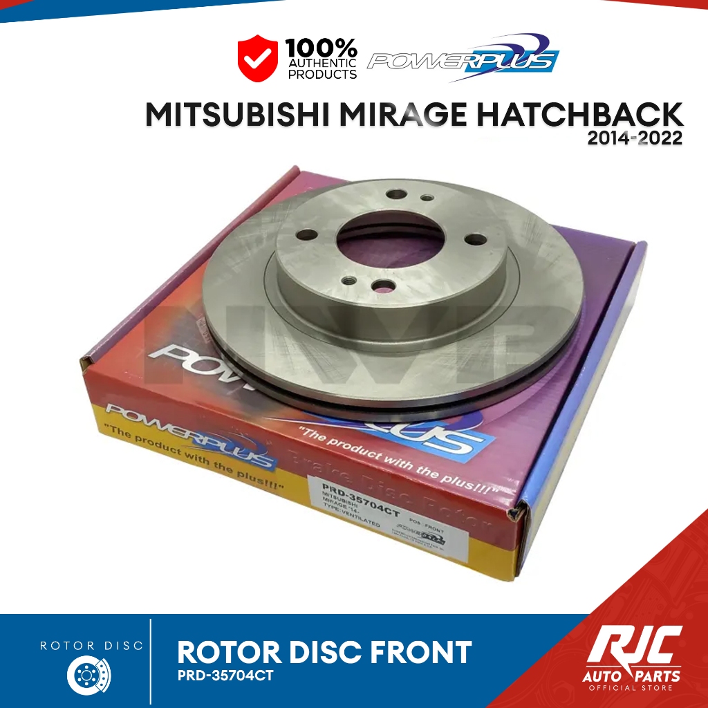 POWER PLUS ROTOR DISC MITSUBISHI MIRAGE (DB1912)(PD35912)(COMP.TYPE ...